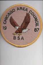 1987 Chicago Area Council patch