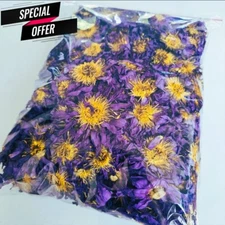 Blue Lotus Whole Flower Tea Decor No Chemicals A Grade Wild Grown Organic Herbal