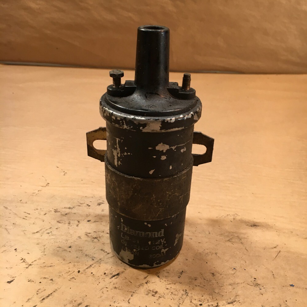 OEM Vintage Ignition Coil Diamond LB-81 12v 300A1 Beck Arnley | eBay
