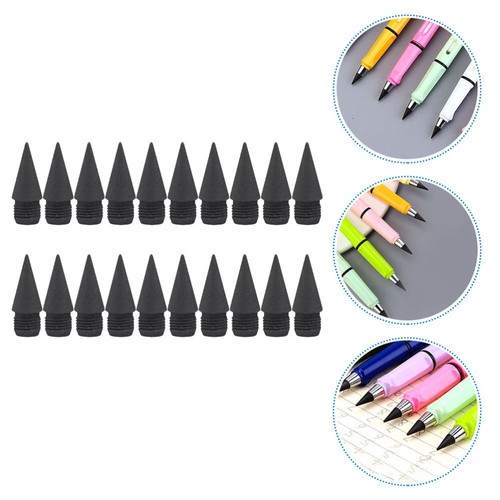 20 Pcs Replacement Child Infinite Pencil Tips Everlasting Graphite