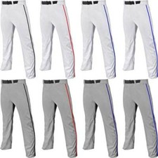 adidas men's phenom open bottom piped baseball pants