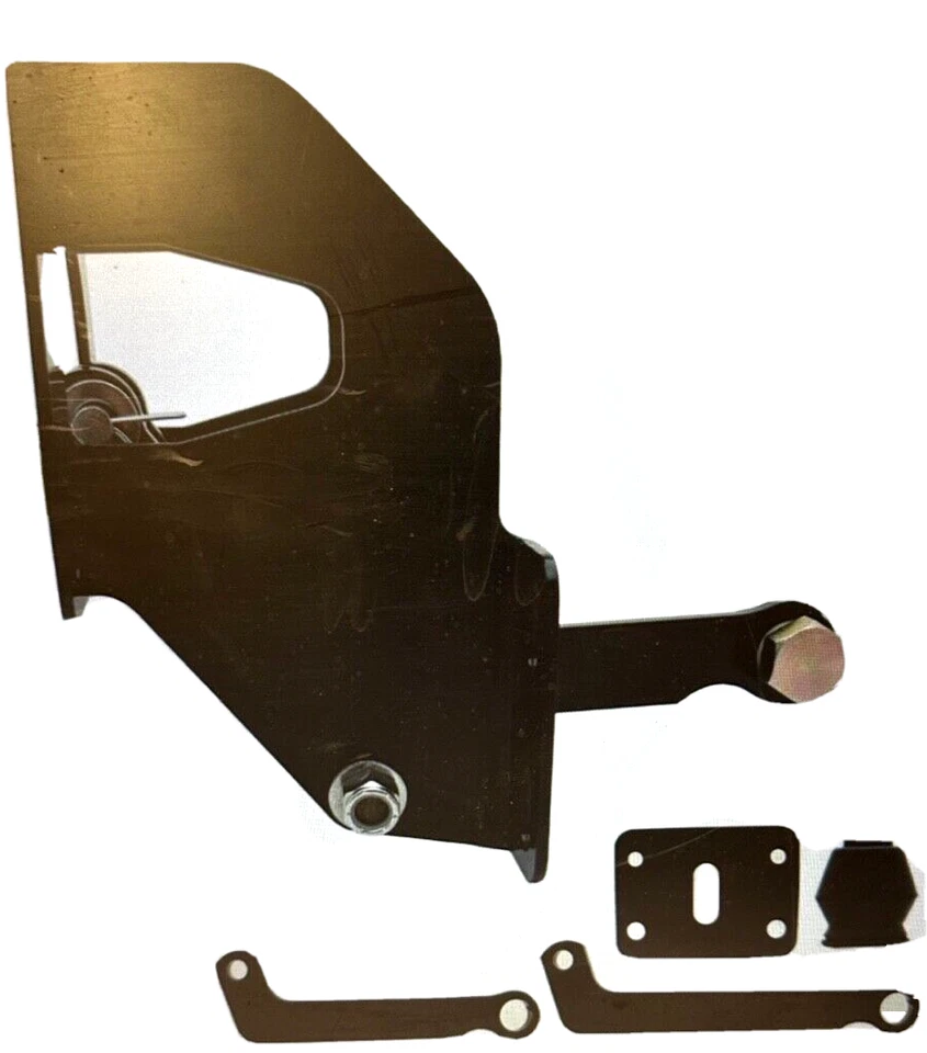 Cilindro maestro de freno hidráulico negro Wilwood + se adapta a carrocería MOPAR Dodge A B E Foto 4 de 4