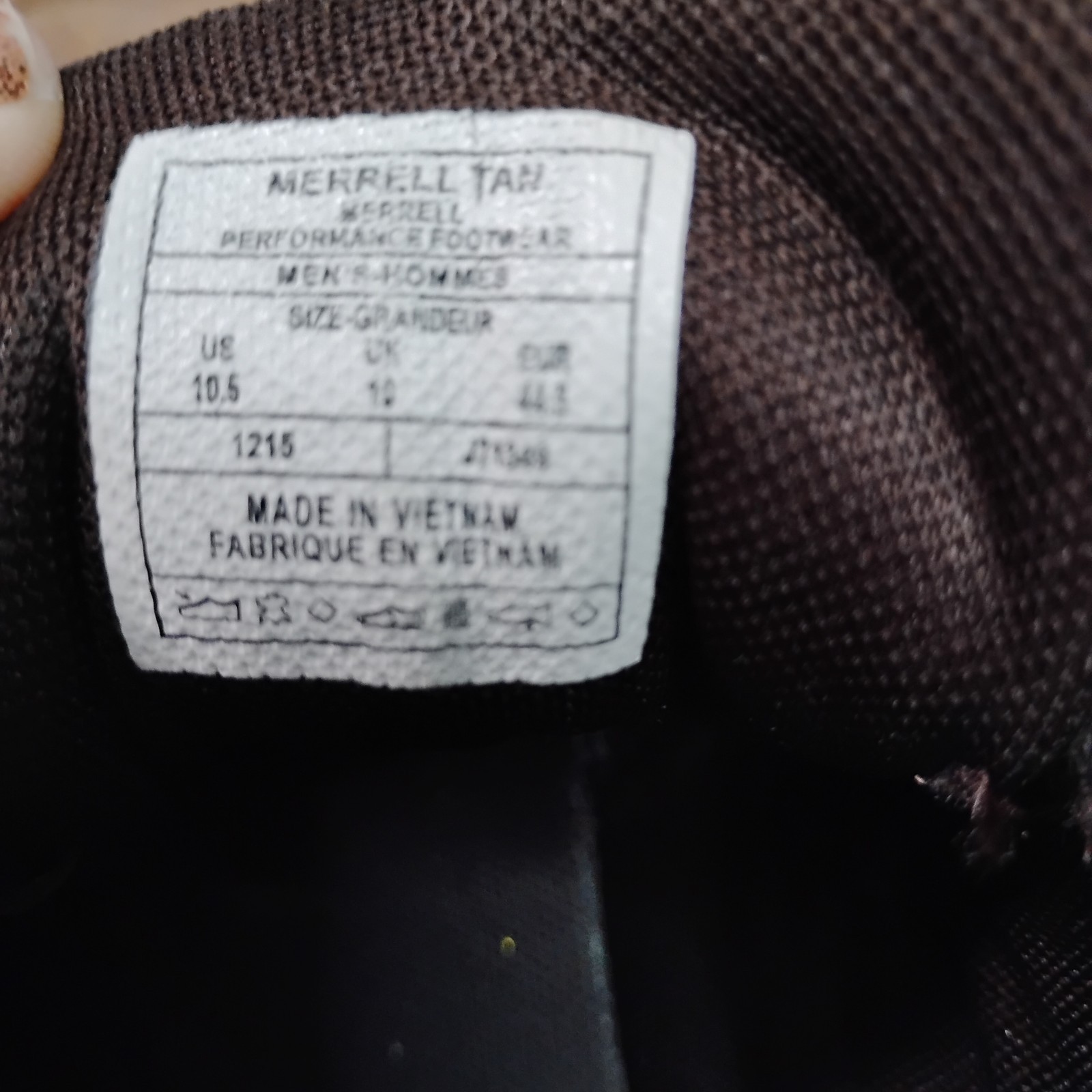 Merrell All Out Blaze pelle marrone stringata uomo 10 5 abbigliamento da lavoro outdoor Unifly