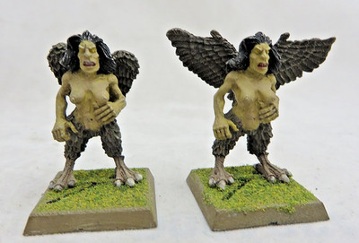 Warhammer Harpy Iron Claw Bob Olley Harpies Chaos Dark Elf Metal Citadel OOP