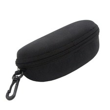 1 PCS Eye Glasses Case Box Sunglasses Protector Hard Zipper Belt Clip Portable