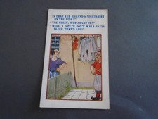 "IS THAT YER 'USBAND'S NIGHTSHIRT ON THE LINE?" -PRINTED - POSTED 1938