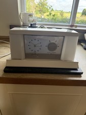 Goblin Teasmade 855 Hot Tea Maker Alarm Clock Analog 440W White/Silver