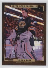 2015-16 Upper Deck Portfolio Tuukka Rask #6 0a4