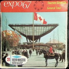 Expo 67 General Tour Montreal Canada 3d View-Master 3 Reel Packet NEW SEALED