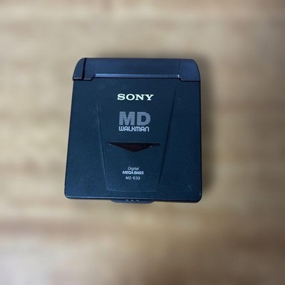 SONY MZ-E33 MiniDisc Player Portable Volume Control Hold Collector