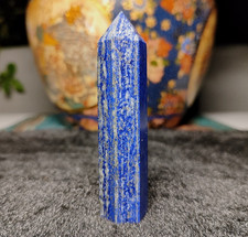 Obelisco di Cristallo 80g Minerale Lapislazzuli Crystal Obelisk Reiki Pakistan