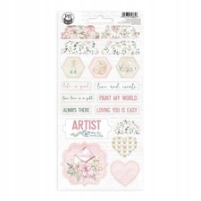 Scrapbooking Sticker "let your creativity bloom" 10.5x22cm