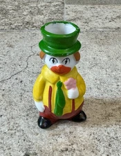 Vintage Clown Ceramic Toothpick Holder – Hand-Painted Circus Figure