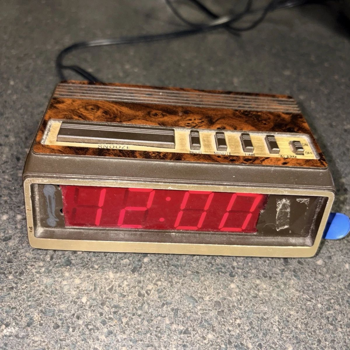 Vintage Digital Clock In Collectible Alarm Clocks (1970-Now) for