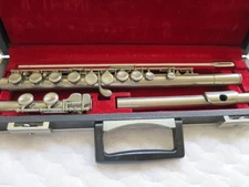 Vintage Pearl Flute Silver Plated NC-96 Made in Japan 12274