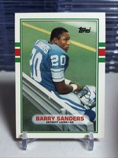 1989 Topps Traded - Barry Sanders #83T (RC)