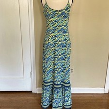 Michael Kors Wavy Abstract Maxi Dress