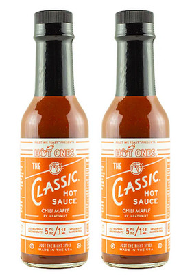 Hot Ones The Classic Chili Maple Hot Sauce 2 Pack
