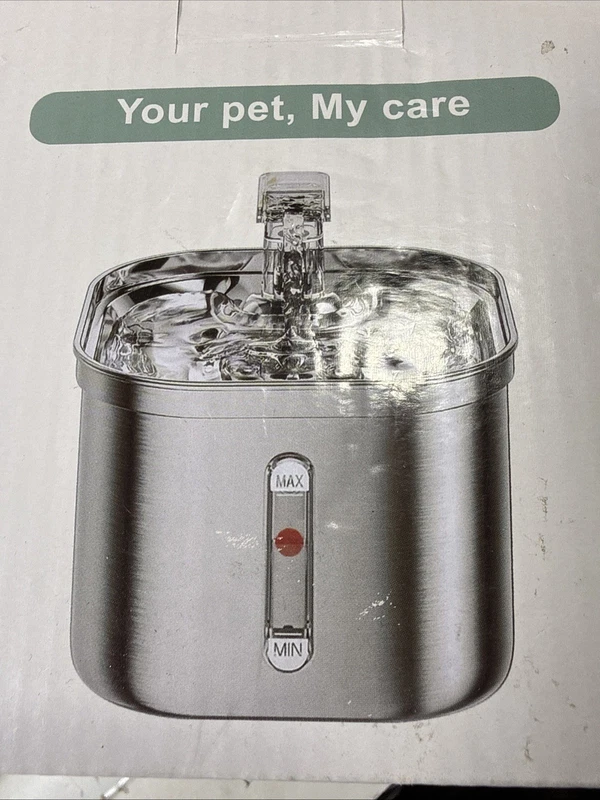 stainless steel cat water fountain