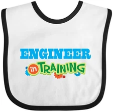 Inktastic Engineer In Training Baby Bib Job Career Future Clothing Infant Hws