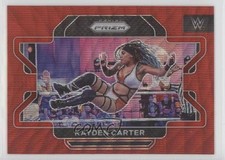 2022 Panini Prizm WWE Ruby Wave Prizm Kayden Carter #95 17d8