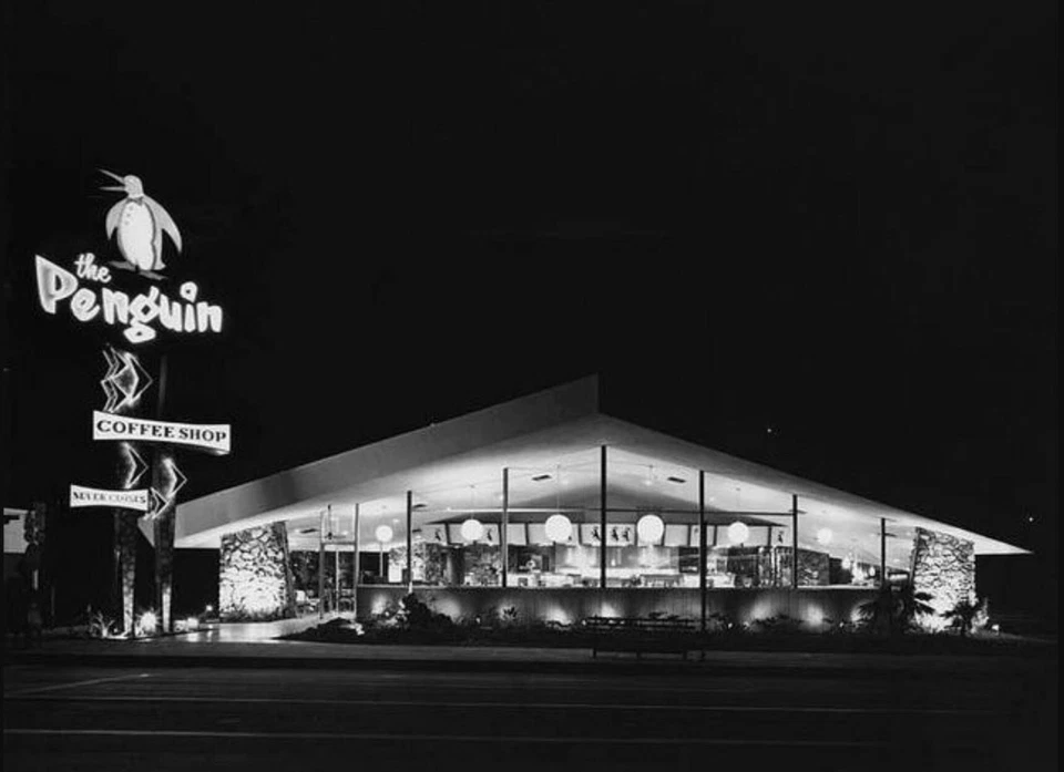 Enormes colgantes redondos colgantes modernos de mediados de siglo de Prescolite de colección de 16" de diámetro Foto 2 de 4