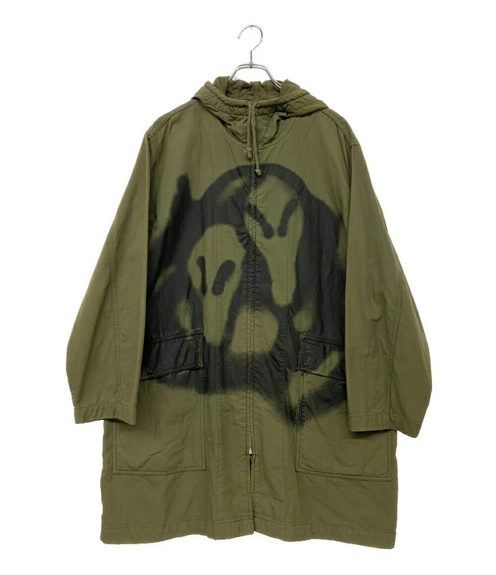 Veste à capuche zippée Yohji Yamoto Supreme vert militaire taille S occasion
