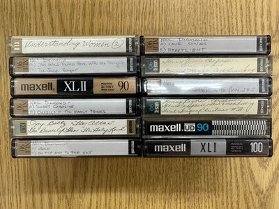 Lot Of 12 Maxell XLii 90, UD 90, XLi100 Used Tapes | eBay