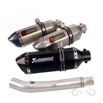 CBR250R 2011-2016 for Honda Slip on Exhaust Link Pipe 51mm Muffler Tips System