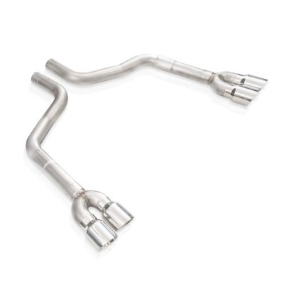 Stainless Works CHAL16RRD4 Axleback Quad Tip Slash Stainless