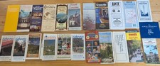 Lot of 24 Vintage Brochures Maps Of South Carolina Highway Boone Hall Waccamaw 