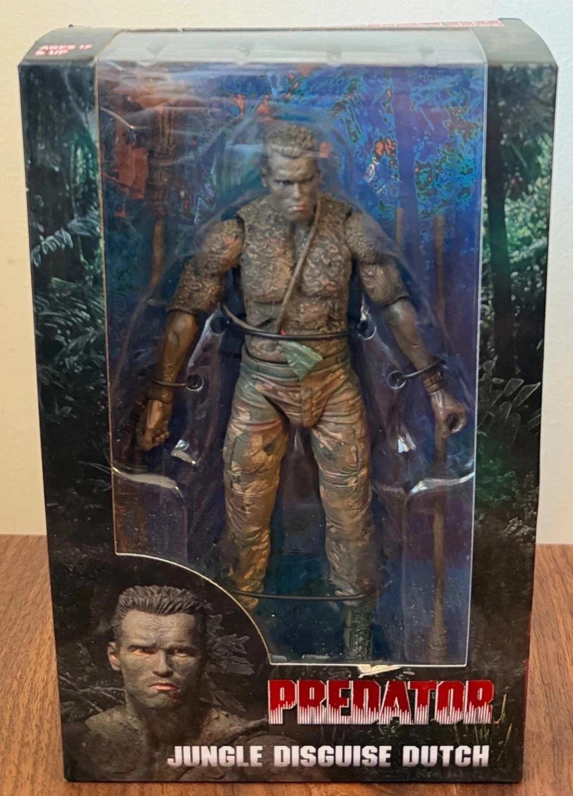 NECA Predator Jungle Disguise Dutch 30th Anniversary Figure New
