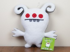 Uglydolls Turny Burny 8" Little Uglys Plush Black  White Doll  NEW W/ TAGS 
