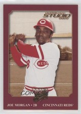 2002 Donruss Studio Classic Studio 539/1000 Joe Morgan #CS-8 HOF 02v3