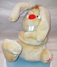 Vintage 1999 Meanies At Large Lucky The Rabbit Plush Idea Factory New