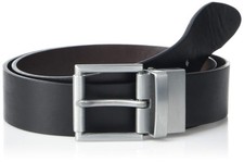 boys Reversible Belt, Black, 4 7 US