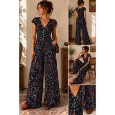 Urban Outfitters Floral Button Front Maxi Dress Teal Green Boho XS