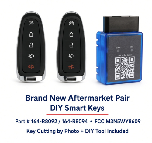 DIY BUNDLE FORD SMART KEY REMOTE 164-R8092 M3N5WY8609 UNCUT KEY | eBay