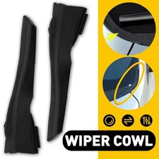 Pair Front Wiper Side Cowl Extension Covers Fit For Hyundai Tucson Ix35 2010-15