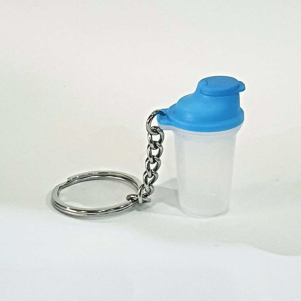 Tupperware Portachiavi Multicolore Mini Contenitore Plastica Bottiglia Giocattolo Collezione - Immagine 3 di 4