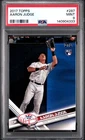 AARON JUDGE 2017 Topps Rc #287 PSA 9 New York Yankees Fielding s/n 33