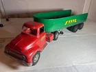 1954 Tonka Steel Carrier Semi Truck Trailer