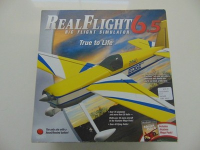 Real Flight R/C Flight Simulator 6.5 Box & Controller Adap