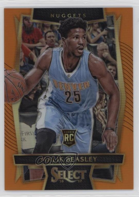 2016-17 Panini Select Concourse Orange Prizm 49/60 Malik Beasley #56 14cm