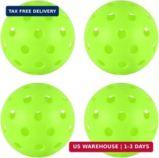 4/6/12/20/50/100 pcs Pickleball Balls,40 Hole Outdoor Pickleball Balls,8mm Preci
