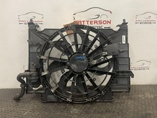 17-19 JAGUAR XE 3.0 ELECTRIC COOLING RADIATOR & A/C CONDENSOR FAN GX738C607AE