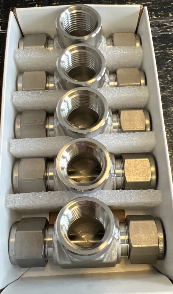New Swagelok SS-810-3-8TTF Tube Fitting; 1/2" Tube OD; 1/2" NPT (BOX OF 5) - Image 2 of 2