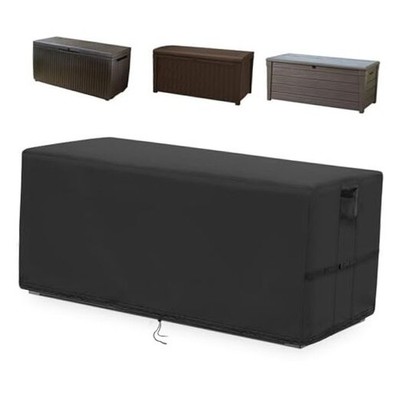 Deck Box Cover, Outdoor Storage Box Cover for 260 Gallon Deck Box,  Waterproof