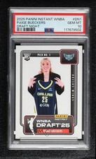 2025 Instant WNBA Draft Night /67412 Paige Bueckers PSA 10 GEM MT Rookie RC 0p92