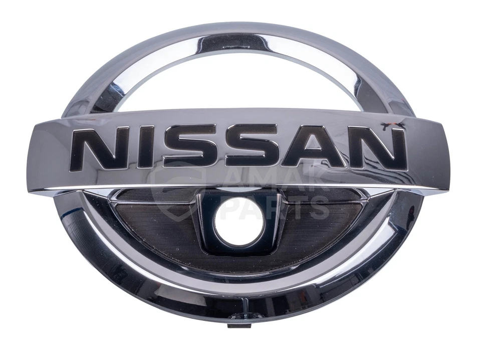 Emblema de parrilla delantera genuino OEM para Nissan Pathfinder 62890-9PF0B 628909PF0B Foto 3 de 4